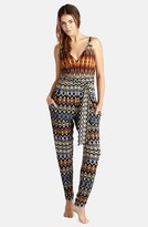 Thumbnail for your product : Donna Morgan Print Jersey Jumpsuit