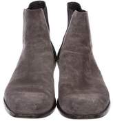 Thumbnail for your product : Saint Laurent Suede Chelsea Boots