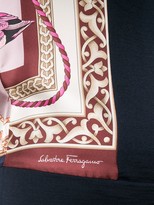 Thumbnail for your product : Ferragamo Silk Scarf Jumper