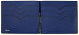 Thumbnail for your product : Valextra Blue Simple Grip Spring Wallet