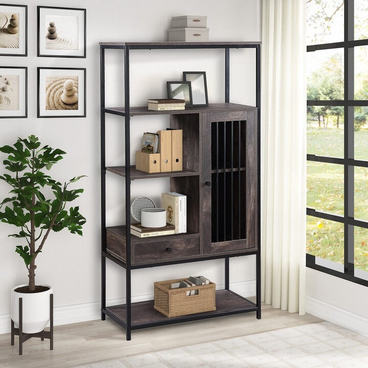 https://img.shopstyle-cdn.com/sim/2c/d1/2cd17aff4f6cae3d6b1d026295f8889c_best/tatayosi-5-tier-display-shelf-bookcase-bookshelf-with-doors-and-drawers-freestanding-multi-functional-decorative-storage-shelving.jpg