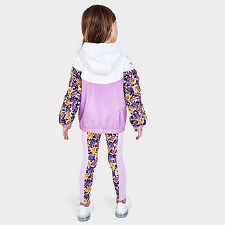 Nike Girls' Little Kids' Sportswear Icon Clash Windrunner Jacket