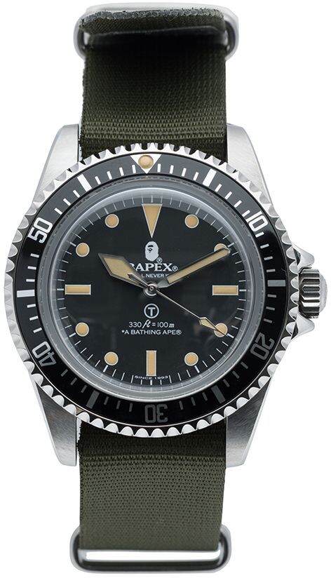 A Bathing Ape Classic Type 1 BAPEX® NATO 40mm - ShopStyle Watches