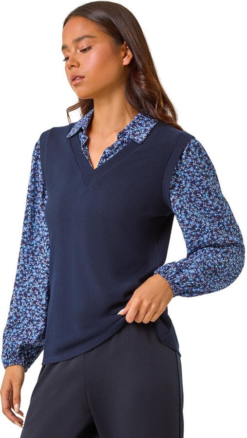 Tunic Tops Petite Going Out Tops Uk Roman Originals Roman Petite