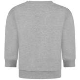 Thumbnail for your product : Gucci GUCCIBaby Girls Grey Bow Sweater