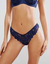 Thumbnail for your product : Lepel Navy Fiore Thong