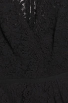 Thumbnail for your product : Carolina Herrera Pleated Cotton-blend Lace Dress