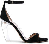 Thumbnail for your product : Valentino Suede Twinkles Ankle Strap Sandals
