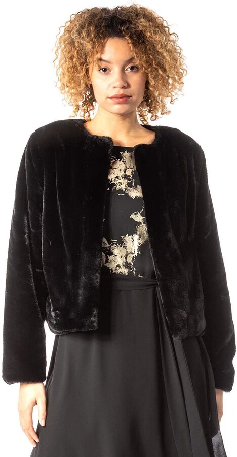 ladies black evening jacket