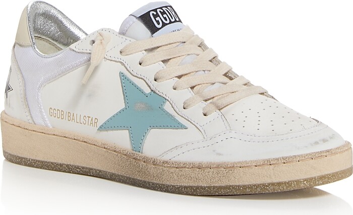 Golden Goose Women's Ball Star Lace Up Low Top Sneakers