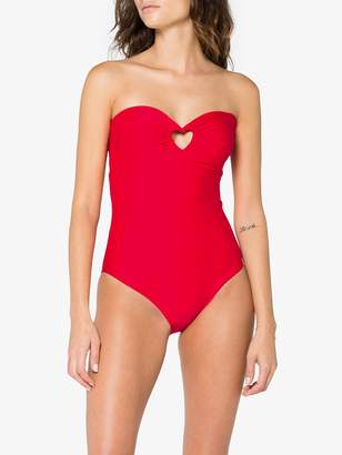 Paper London Florentine Red CutOut Swimsuit