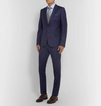 Paul Smith Grey Soho Slim-Fit Puppytooth Wool Suit Trousers