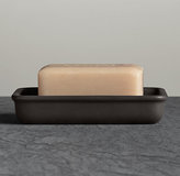 Thumbnail for your product : Restoration Hardware Flatiron Union Stoneware Soap Dish Charcoal