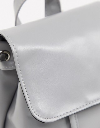 SVNX drawstring backpack in grey