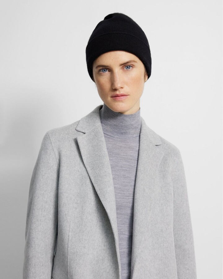 Theory Beanie in Cashmere ShopStyle Hats