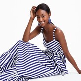 Thumbnail for your product : J.Crew Striped ruffle maxi dress