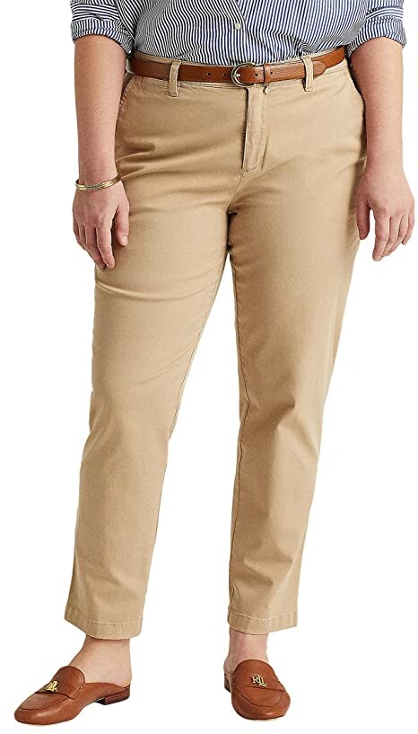 Plus Size Chino Pants | Shop the world's largest collection of fashion |  ShopStyle
