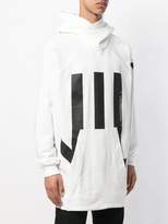 Thumbnail for your product : Julius oversized graphic-print hoodie