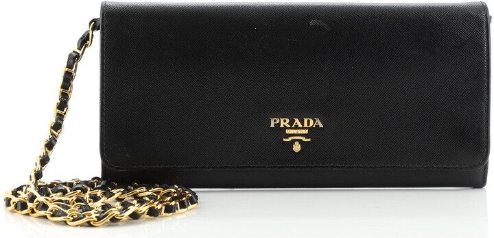 Prada Wallet On Chain | Shop the world's largest collection of fashion |  ShopStyle