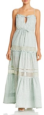 eyelet beach cover up