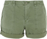 Thumbnail for your product : Madewell Cotton and linen-blend twill shorts