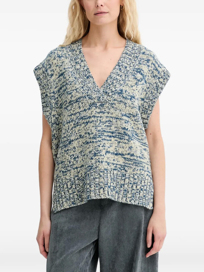 MUNTHE Arazza V-neck vest