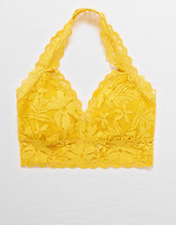 Thumbnail for your product : aerie LOVE! Lace Padded Halter Bralette