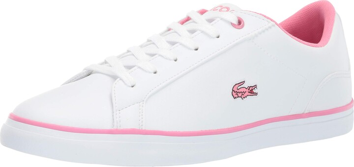 lacoste pink shoes