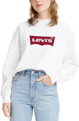 white levi sweatshirt