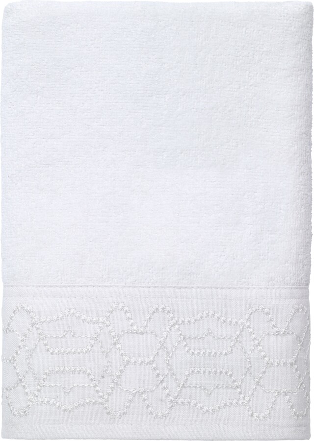 Avanti Surf Time Hand Towel - White