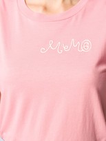 Thumbnail for your product : MM6 MAISON MARGIELA logo embroidered T-shirt