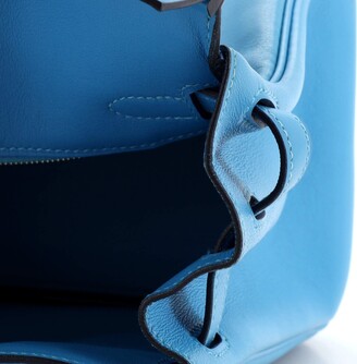 Hermès Bleu Du Nord Swift Leather Birkin 25 with Palladium