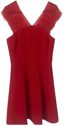 The Kooples Spring Summer 2019 Red Lace Dress for Women