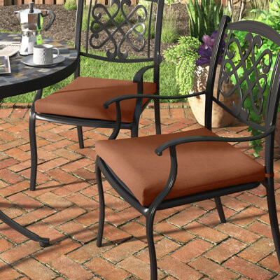 Latitude Run Solid Indoor/Outdoor Lounge Chair Cushion