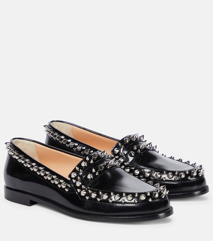 Christian Louboutin Spike Loafer | Shop the world's largest collection of  fashion | ShopStyle