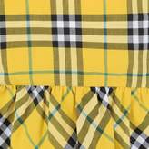 Thumbnail for your product : Burberry BurberryGirls Yellow Check Carma Blouse