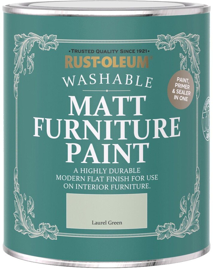 Rust Oleum RustOleum RustOleum Matt Furniture Paint Laurel Green