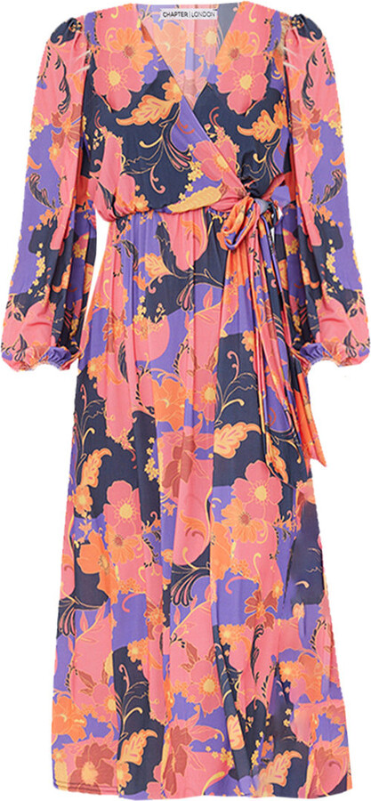 Chapter London Bella Midi Dress - Floral Print