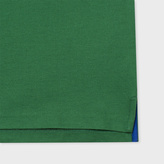 Thumbnail for your product : Paul Smith Men's Green Embroidered 'Mushroom' Motif Polo Shirt