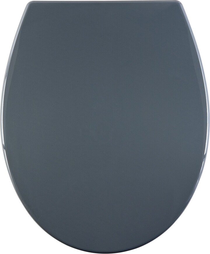 Dunelm Thermoplast Grey Soft Close Toilet Seat Grey ShopStyle Bath