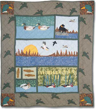 Patch Magic Mallard Reversible Quilt