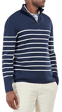 barbour avoch half zip sweater