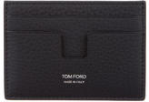 Thumbnail for your product : Tom Ford Grained Leather Classic Card Holder w/ Tags