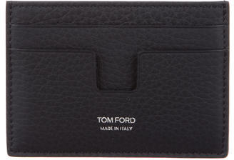 Tom Ford Grained Leather Classic Card Holder w/ Tags