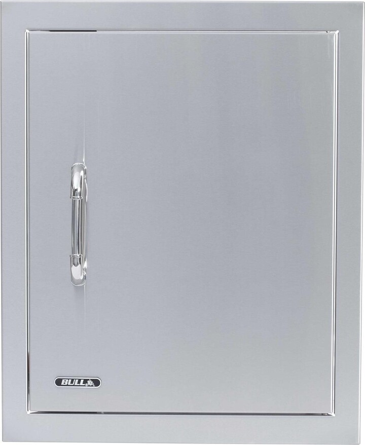 Bull 18" Right Hinged Stainless Steel Single Access Door W/ Reveal