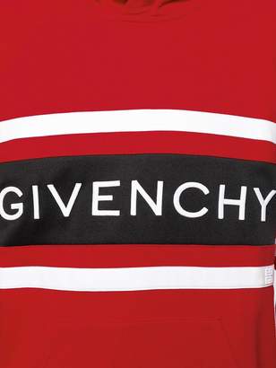 Givenchy embroidered logo hoodie