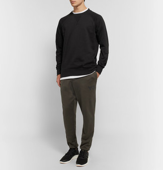 Y-3 Slim-Fit Tapered Printed Loopback Cotton-Jersey Sweatpants