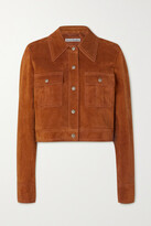 Thumbnail for your product : Acne Studios Suede Jacket - Orange
