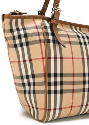 Burberry Kids House Check changing tote