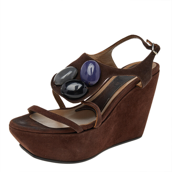 Marni Wedge Sandals | ShopStyle